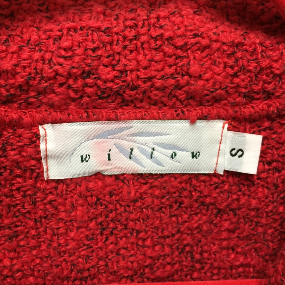 Willow Red Button Down Jacket/ Coat - image 6